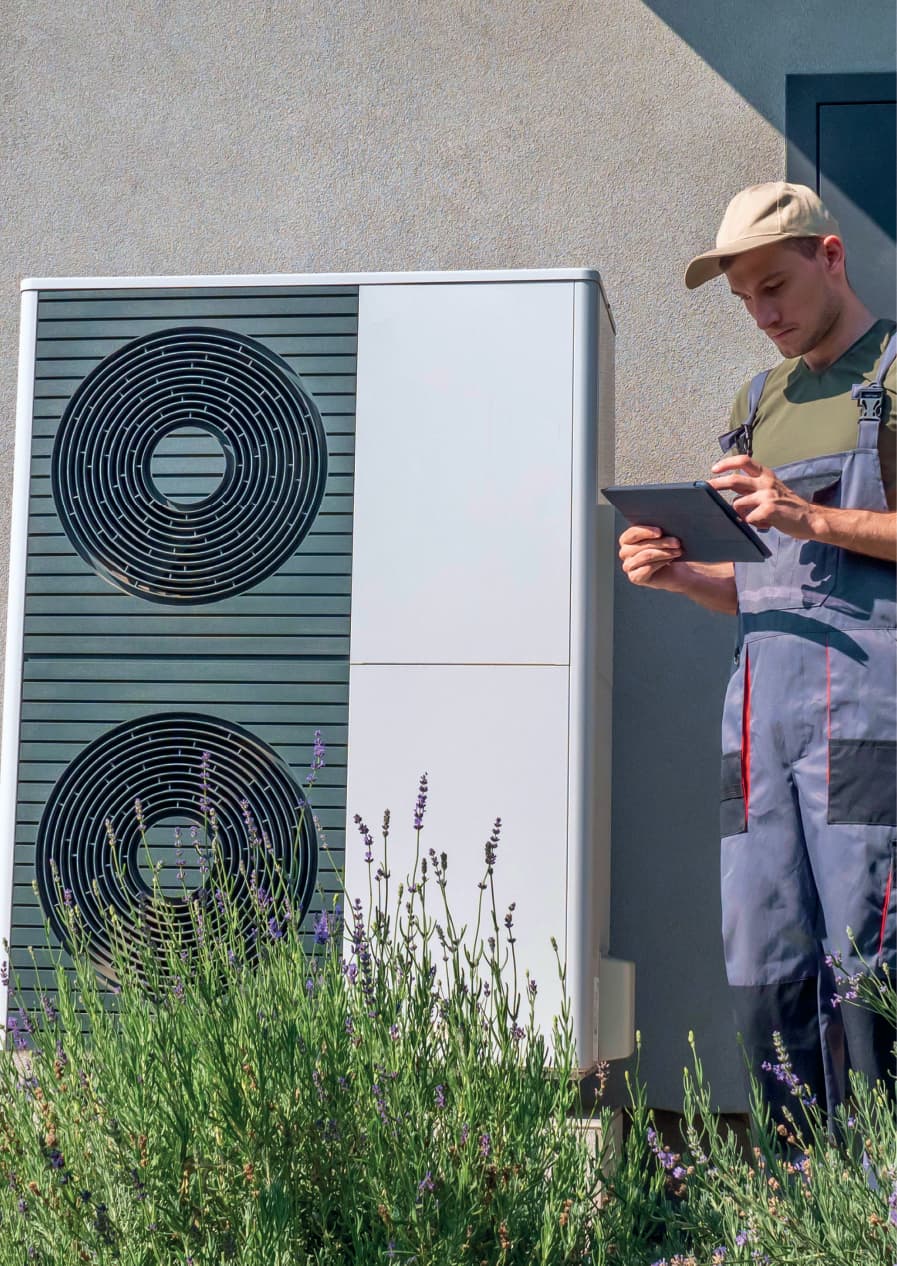 Installation PAC air/eau HelloTherm en Seine-Saint-Denis